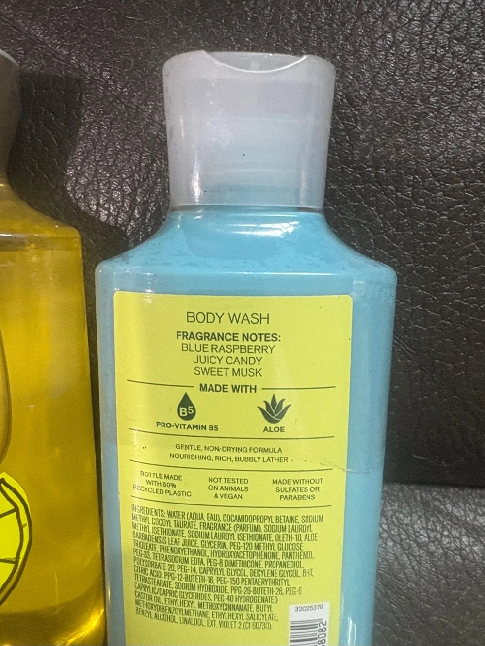 Bath and body shower gel set blue raspberry and cherry limeade